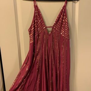Red Free People dress SOLDDDD